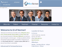 Tablet Screenshot of giofnorman.com